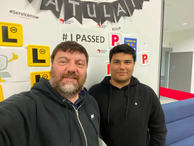 Uncle Imad Driving School graduate