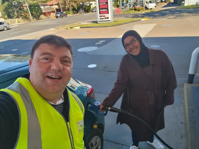 Uncle Imad Driving School graduate