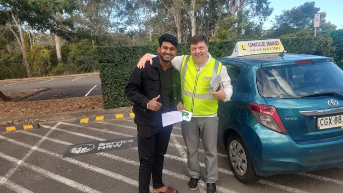 Uncle Imad Driving School graduate