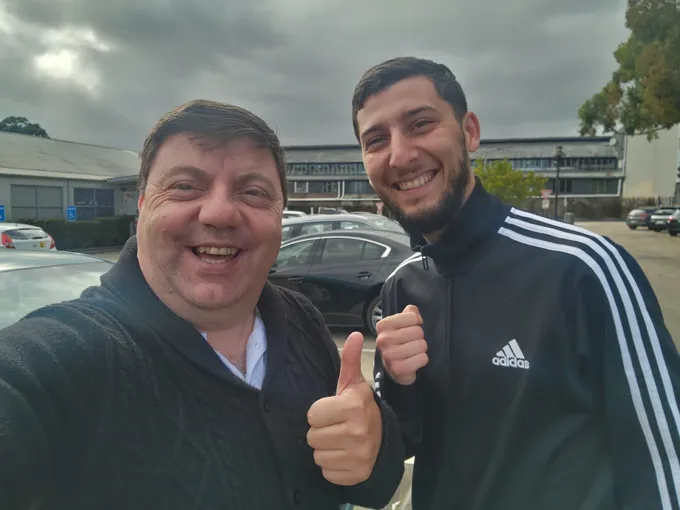 Uncle Imad Driving School graduate
